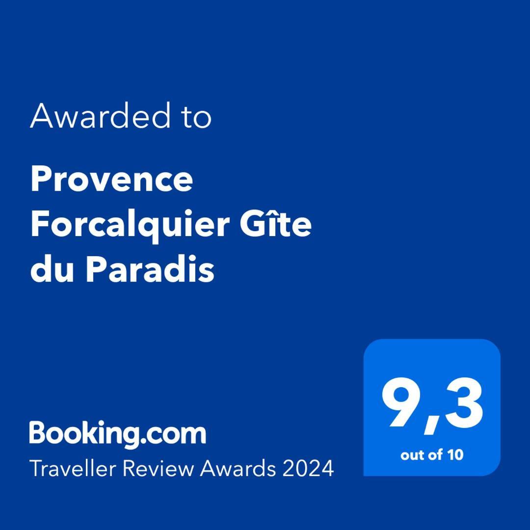 Provence Forcalquier Gite Du Paradis מראה חיצוני תמונה